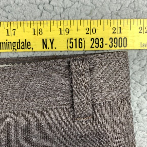 Levis Panatela Sportswear Mens Pants Brown 42X29.5 Wide Leg Vintage 70’s - Picture 12 of 16